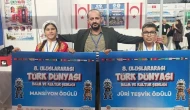 Gaziantep’te Kıbrıs rüzgarı: Genç beyinlerden çifte gurur