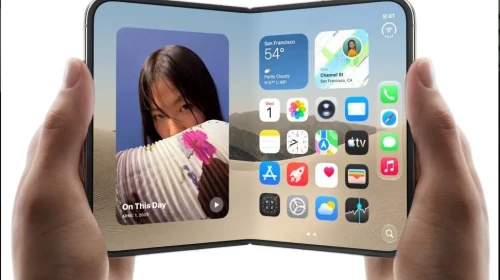 Apple'ın iddialı katlanabilir telefonu iPhone Duo'da ekran krizi